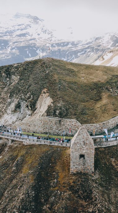 Blick auf den Zielbereich am Fuscher Törl | © TVB BRUCK FUSCH | GROSSGLOCKNER/JFK Photography