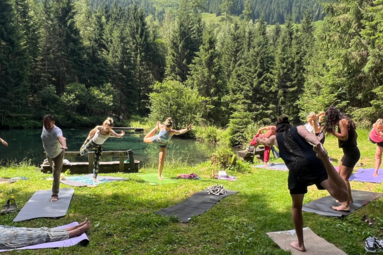 Yoga bad Fusch | © Alina Thelm