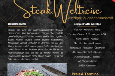 Grillkurs Steak.Weltreise | © Oberreit Grillstodl